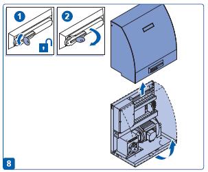 3 BEDIENUNG 3.1 ÖFFNEN/SCHLIESSEN DES TORS IM NORMALBETRIEB Mithilfe einer Impulssteuerung, beispielsweise einem Druck- oder Schlüsselschalter, kann das Tor in Bewegung gesetzt werden.