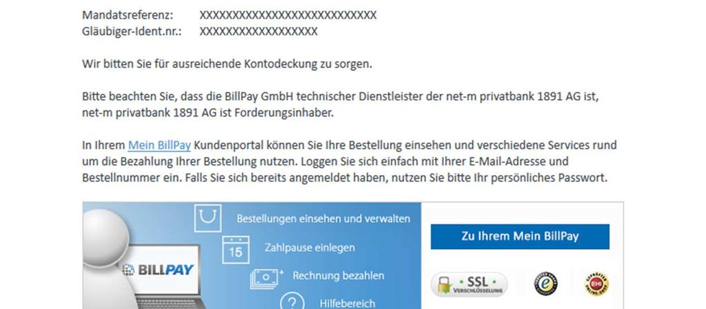 Templates 36 Kundenmitteilungen per E-Mail Bestellbestätigung/