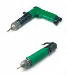 Air screwdriver with slip clutch and external slip clutch adjustment CDPRSF Air screwdrivers without clutch CSE.