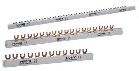 usbars U and U usbars U and U for connection of installation devices, 2, 3 and 4-pole versions 0 mm 2 for 63, 6 mm 2 for 80 and 35 mm 2 for 25 circuits meter long or shortened versions ork and pin