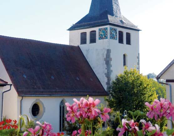 Roßwag hat nicht nur seine weltbekannten Weine, sondern auch Historisches Kirche, Häuser mit»wassermändle«und vieles mehr zu bieten.