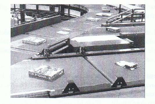 31 Slika 5: Prečni tračni delilnik Vir: Notranja in zunanja logistika podjetja v logistični verigi, 73.