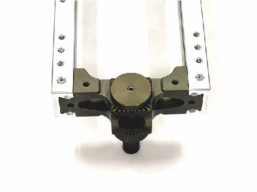 mounts for rails AL-2522 Standard end mount with 360 tooth system The standard