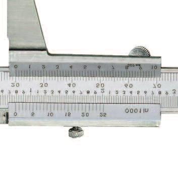 round depth gauge made of stainless steel satin chrome finished, hardened usable to 4-way measurement backside with
