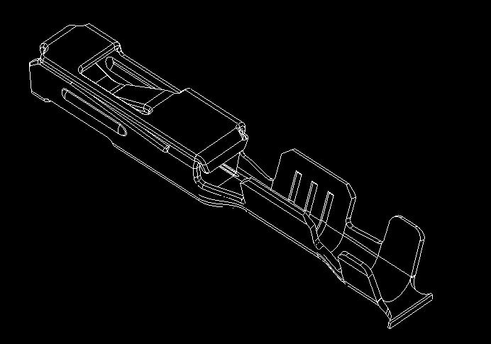 1.3.3 TERMINALS FOR 53 POS. CONNECTOR Kontakte für 53 Pol. Steckverbinder USCAR 1.5 MM TERMINAL 0,5-1,5mm 2 FOR 53 POS. CONNECTOR. WIRES OD SEE 2.3 USCAR 1.5 mm Kontakt 0,5-1,5mm 2 für 53 Pol.