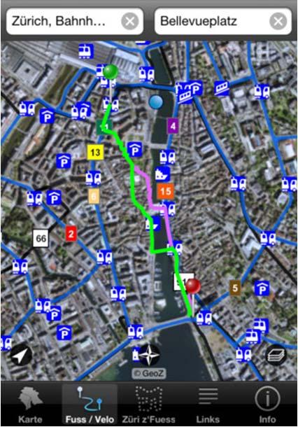 Mobile GIS Anwendungen und Dienste der Stadt Zürich, GeoSummit 2012 7 Inhalte