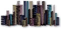SPECIAL SPRINGS fertigt das größte Sortiment von Schraubendruckfedern, genormt nach ISO 1023-2010, farbcodiert