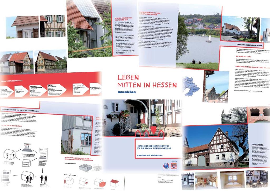 Projektvorschlag: Broschüre Wohnen in Frielendorf Beispiel: Gebäudeb udebörse