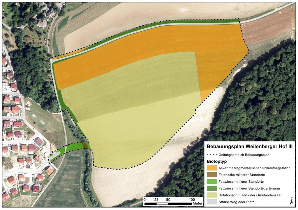 Biotopverbundsystem der Landschaftsrahmenplanung des Verbandes Region Stuttgart stellt einen Teil des Planungsgebiets im Bereich des