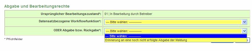 (Abbildung 63). Dies wird nur bei Bearbeitungsstatus 01 I In Bearbeitung durch Betreiber angeboten.