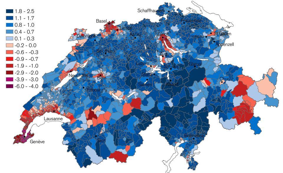 Frei verfügbare Einkommen in der Schweiz Quelle: CS Economic Research, 2016 22 /