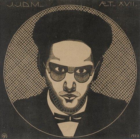 Wolters Ohne Titel (Porträt von Jaap Jessurun de Mesquita), 1922