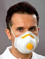 Ausatemventil) aus. Das innovative Cool Down Ventil erleichtert das Ausatmen und verhindert einen Hitzestau in der Maske.
