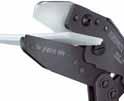 patentiert spezielle Kniehebelübersetzung neue, hochwirksame Schneidengeometrie Kopf brüniert, Griffe mit zweifarbigen Mehrkomponenten- Griffhüllen 95 02 10 Modell 95 02 10: für Kunststoffe bis ca.