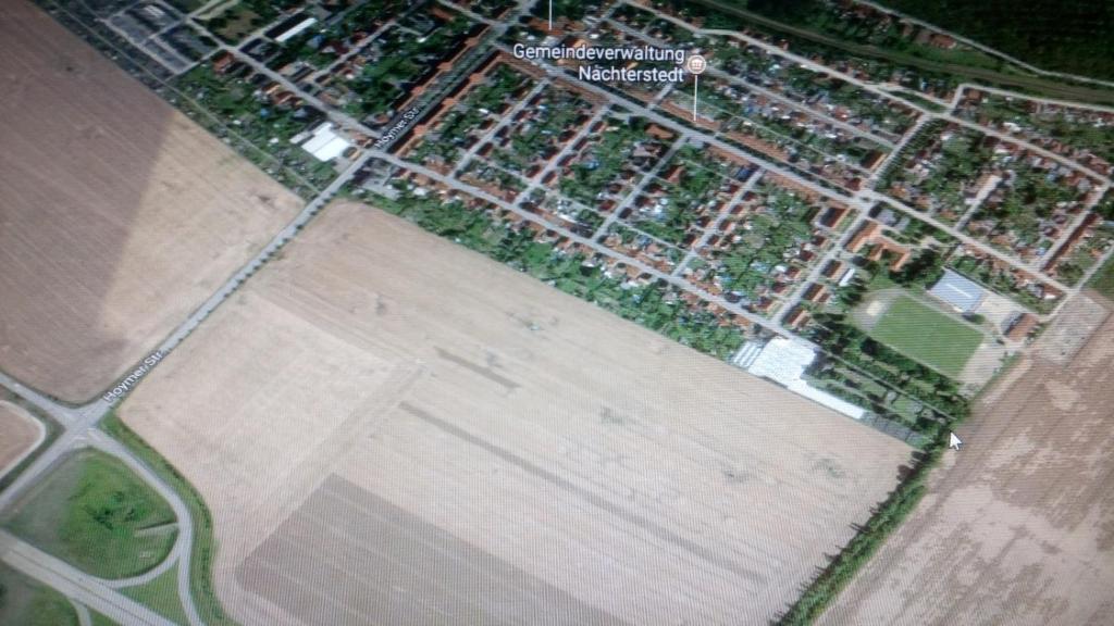 Lageplan, Anfahrtsbeschreibung Sportplatz Nachterstedt, Lindenstraße 48a, 06469 Stadt Seeland OT Nachterstedt (Bildquelle google maps) FG V A