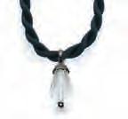 100820 15,60 mit Kordel schwarz / including cord necklace black ~ 42 cm Bohème Collier / Necklace