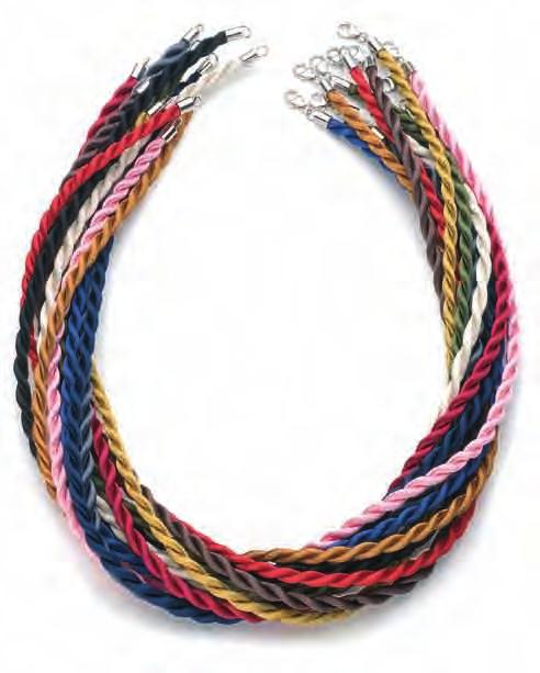 Kordeln / Cord necklaces 325,- No. 88 Schwarz / Black No.