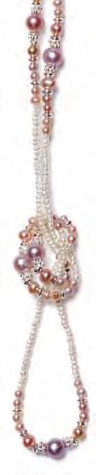 35826 Perlen plum / peach Pearls plum /