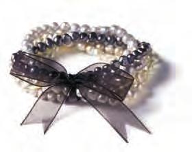 elastic bracelets Fresh water cultured pearls