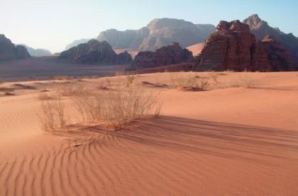 Rund acht Kilometer von Wadi Musa entfernt, wird der Ort von wenigen Touristen besucht. Weiterfahrt ins Wadi Rum, das Wüstental der Beduinen. Genießen Sie eine ca.