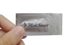 MediSmart SINGLE packed blood glucose test strips Withstand high temparature and humidity Easy to carry Visual check on each single teststrippackage Easy to peel/open alufoil