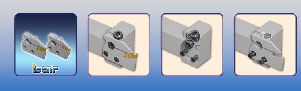 Jede Halterverpackung enthält ein Faltblatt mit Anweisungen für verschiedene Adapterklemmungen. Montage in einem quadratischen Schaft Adapter- Montage 1 2 CGPAD...JHP HGPAD.