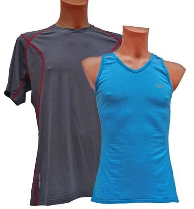 de X-BIONIC Energizer Shirt Smartwool Sport NTS Tee - superweiches Ganzjahres-Shirt für mittlere und hohe Aktivitäten - SmartWool Fasern absorbieren effektiv die Feuchtigkeit und geben sie nach außen