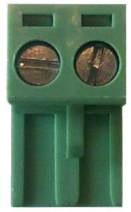 Spannungseingang + Spannungseingang - Abbildung 9: Stromversorgungsanschluss Zum Gerät wird immer ein Stecker mitgeliefert.