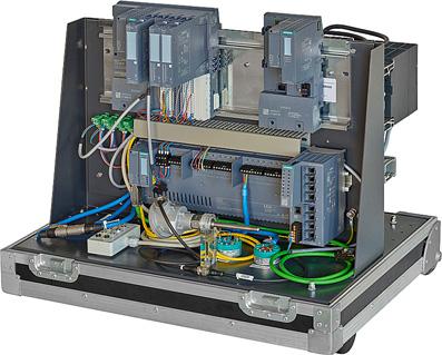 SIMATIC DCS Digital Field Unit Standardtrainingsgerät für das SIMATIC PCS 7-Kursportfolio.