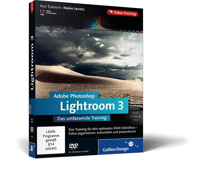 Video-Lektionen auf der Buch DVD Als Ergänzung zum Buch stellen wir Ihnen thematisch passende Lehrfilme aus dem Video-Training»Adobe Photoshop Lightroom 3.
