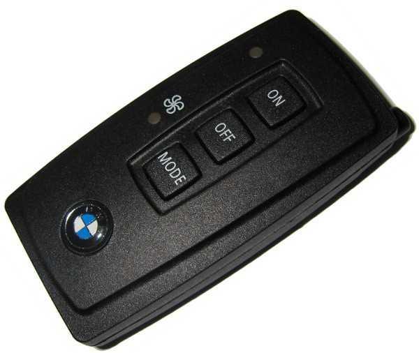 Anleitung für MicroGuard-USB: Der kleine Mobilfunkwächter 6 Anschluss an Heizungen mit dem Handsender von BMW Abb.
