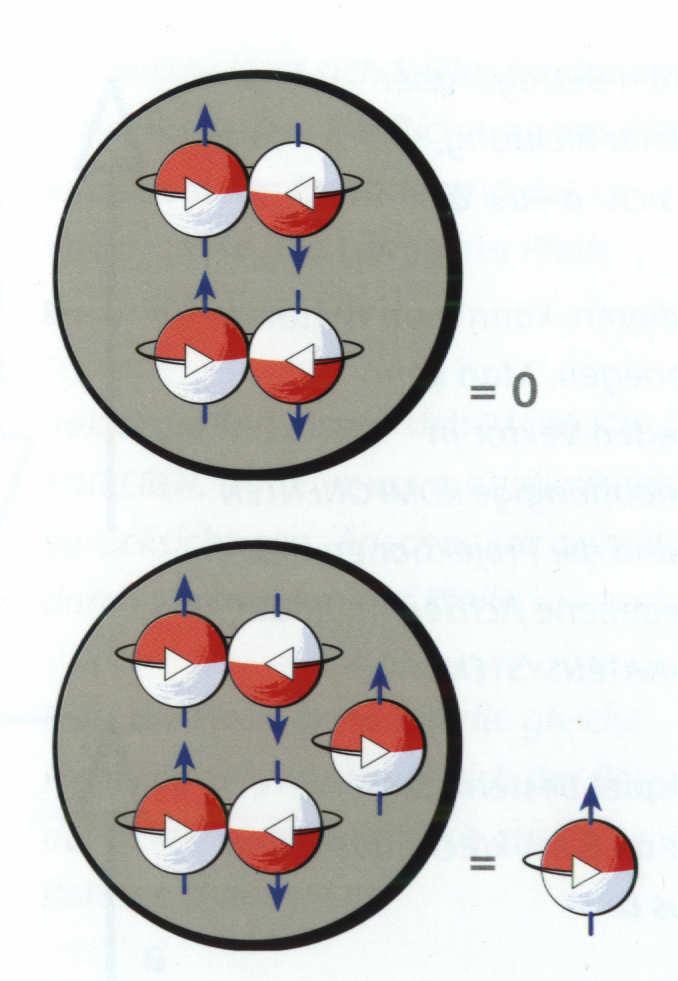 Purcell / Nobelpreis 1952 ) unabhängig von einander fest, dass eine Reihe von Kernteilchen, aus denen unsere Materie besteht, sich in einem starken Magnetfeld in einer ganz bestimmten Weise