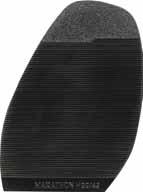 für die Reparatur und Neuanfertigung geeignet Profil: feine Rille VE: 25 Paar Neutral half-sole, for shoe manufacture and repair profile: fine groove PU: 25 pairs 10301501 schw.