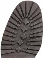 44-46 Snow half-soles Half-sole, non-slip, especially for wet and profile: grid PU: 10 pairs Tank- Halbsohlen Tank half-soles Profil: Stollen VE: 10 Paar Classic half-sole profile: lug tread PU: 10