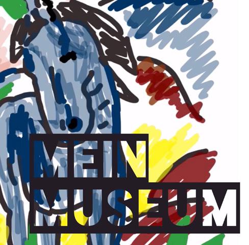 #PaintMuseum #6 Mein Museum Hier dient das digitale Malen der Umsetzung einer Plakat-Aktion für das Museum.