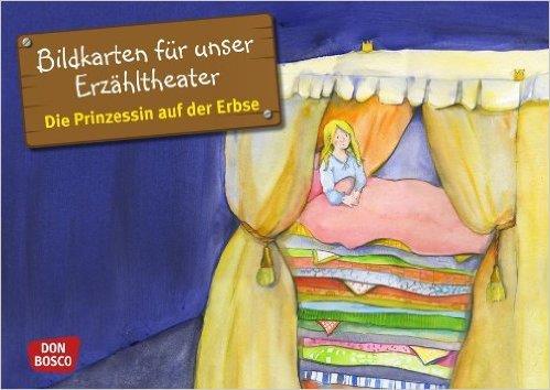 Die Prinzessin auf der Erbse Verleihnummer: 7250046 Die illustrierten Bildkarten erzählen das Märchen von Hans Christian Andersen