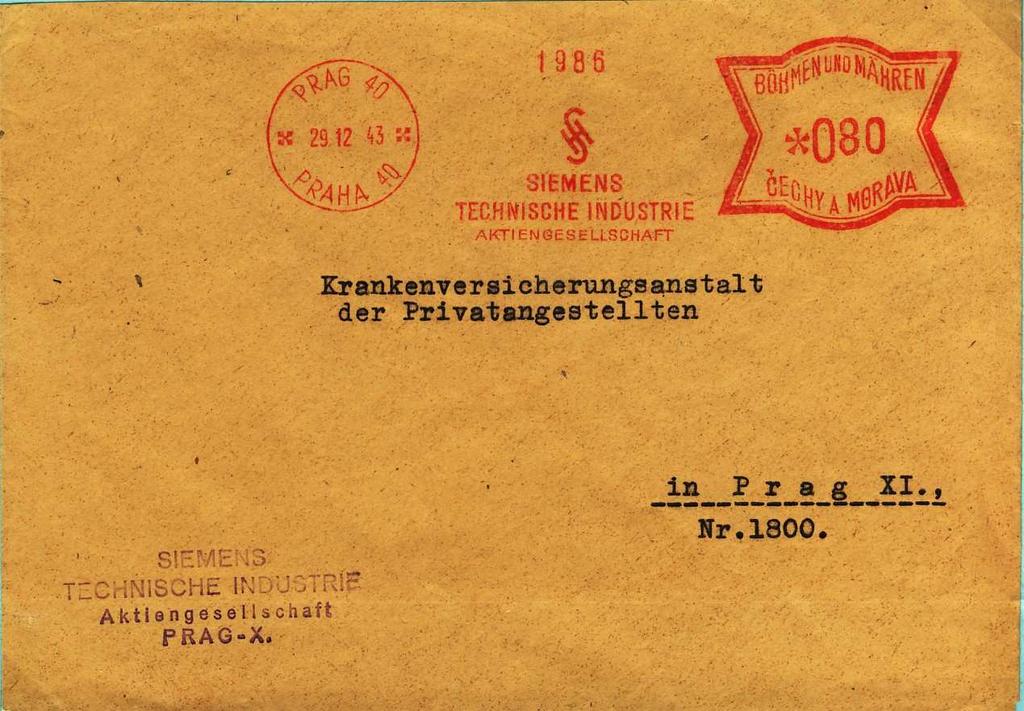 Verwendung tschechischer Marken endet am 19. Oktober 1938.