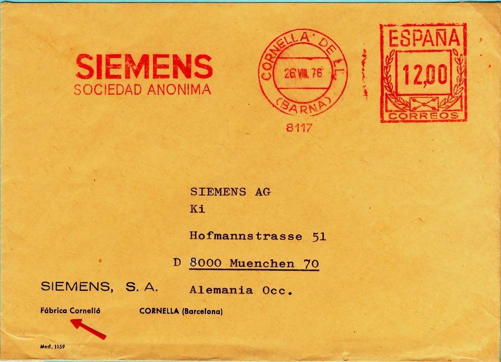 Seit 1970 firmiert Siemens als