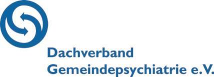 Satzung des Dachverbandes Gemeindepsychiatrie e.v. in der Fassung vom 10.09.2015 Der Dachverband Gemeindepsychiatrie e.v. ist der deutsche Bundesverband der Anbieter gemeindepsychiatrischer Einrichtungen und Dienste.
