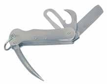 814805 Takelmesser / A2-AISI 304 Rigging knife / Couteau marin manche plastique avec démanilleur et épissoir 81480520 B 0 20 5 11,30 Klinge Edelstahl, Griff Plastik