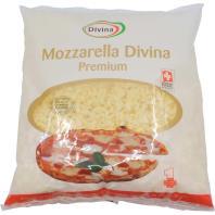 90) Nettogewicht: 1 kg pro Beutel Mozzarella Divina Premium geraffelt 2.
