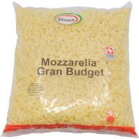 50) Nettogewicht: 1 kg pro Beutel Mozzarella Gran Budget geraffelt 2.