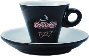 Seite 64 Zubehör Kaffee Getränkezubehör Espresso-Tasse Caffé Carraro 6 Stück 877109 CHF 28.80 pro 6er Karton (1 Stück = CHF 4.80) Nettogewicht: 0.
