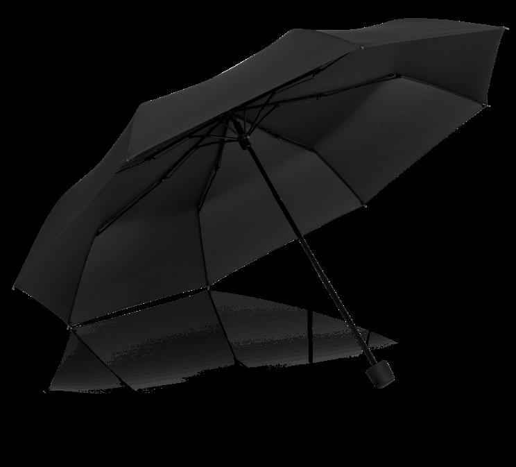 TASCHENSCHIRME 700164 HIT MINI DRY-SET Praktischer Taschenschirm mit modischer Zip-Hülle die den nassen Schirm sicher verwahrt.