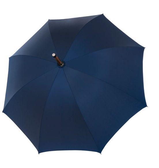 UNZÄHLIGE MÖGLICHKEITEN Gerne fertigen wir auf Wunsch kundenspezifische Regenschirme mit Logo oder Schriftzug.