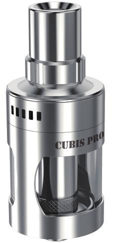 INNOCIGS CUBIS PRO CLEAROMIZER VAPING-ENJOYMENT FOR EVERYBODY Product notes The InnoCigs Cubis Pro Clearomizer is a powerful device which is made for moderate mouth-to-lung