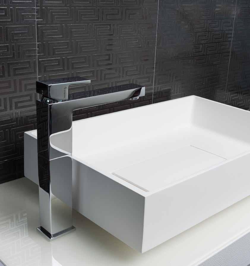 geradlinige minimalistik für das moderne bad mit maximaler auswahl an modellen - das bietet die armaturen-serie neo.
