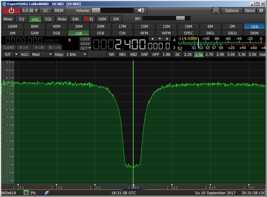 White Noise Generator ENR=94dB 100kHz - >1GHz NoiseLevel adjust 0.