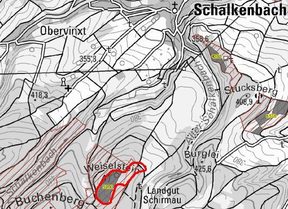 -2- Lage des Betreuungsgebiets Weiselstein im FFH