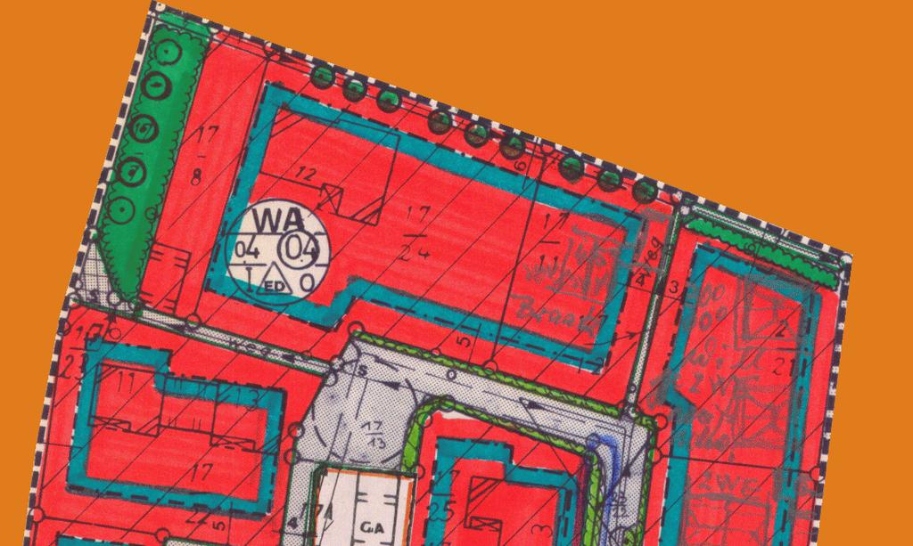 11 und der Bebauungsplan Nr. 10a. Ausschnitt des Bebauungsplans Nr.